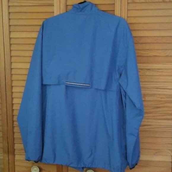New Balance 1/2 Zipper High Neckline 2 Zipper Pocket Windbreaker Jacket  Size XL - Picture 2 of 8